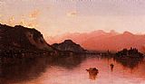 Bella Canvas Paintings - Isola Bella, Lago Maggiore, a Sketch